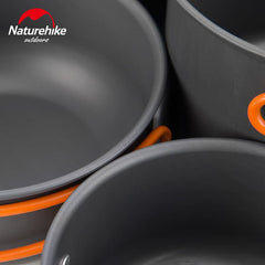 Batterie de cuisine de camping ultralégère Naturhike 