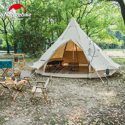 Image of Naturehike Large Cotton Pyramid Tent