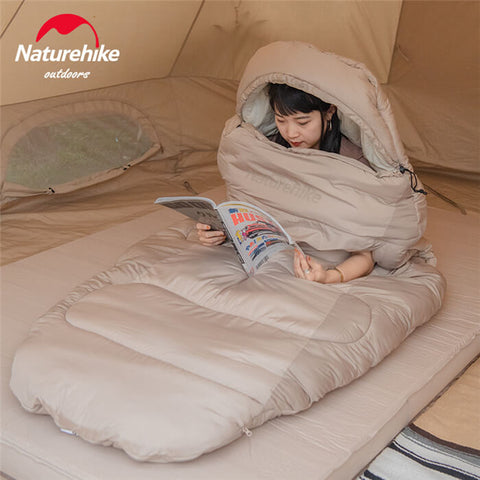 Image of Naturehike PS200 PS300 Adults Outdoor Camping Cotton Sleeping Bag