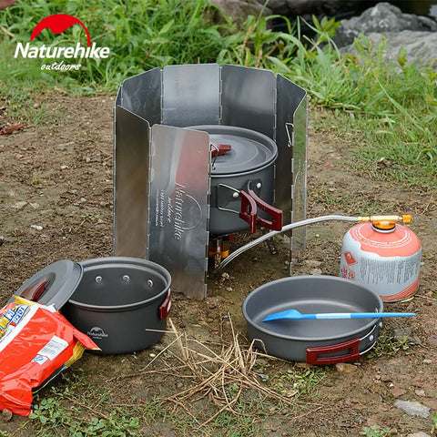 Image of Naturhike 8 Plates Foldable Wind Shield