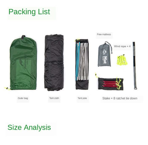 Image of Naturehike Bear UL 2