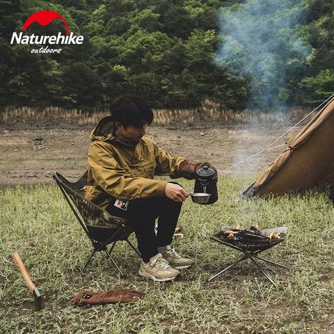 Image of Naturehike Portable Fire Rack Stainless Steel