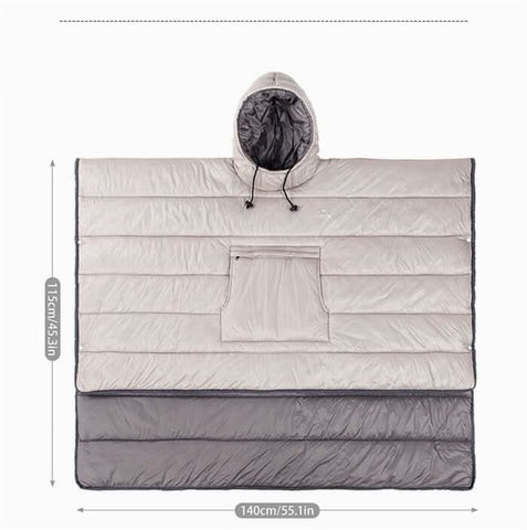 Image of Naturehike Wearable Hoodie Blanket