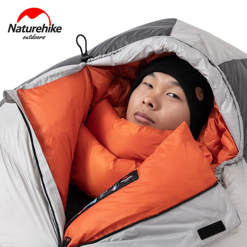 Sac de couchage momie en duvet d'oie Naturehike 20D Arctic Alpine