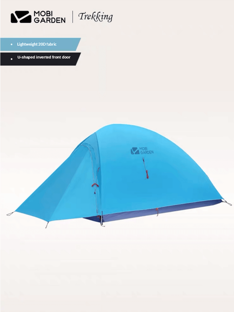 MOBI GARDEN軽量山岳テントLIGHT KNIGHT UL 2人用ブルー 【公式 MOBI GARDEN軽量山岳テントLIGHT KNIGHT UL 2人用ブルー 【公式