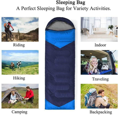 Image of Backpacking Sleeping Bag for Adults & Kids