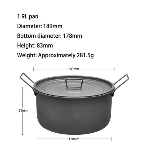 Image of Kapila Titanium 1.9L Pan