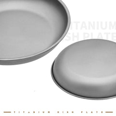 Plato de cena de titanio Kapila 
