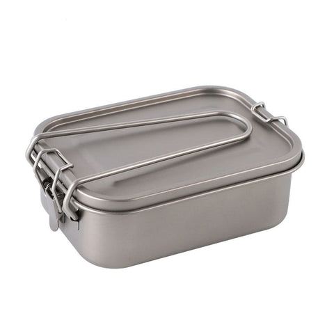 Image of Titanium lunch box