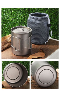 Titanium Cup with Lid
