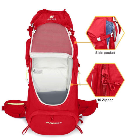 Image of 50L Waterproof Camping Backpacking Daypack
