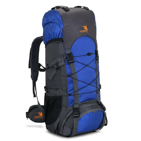 Image of 60L Internal Frame Hiking Backpack with Rain Cover