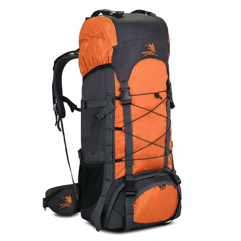 Image of 60L Internal Frame Hiking Backpack with Rain Cover