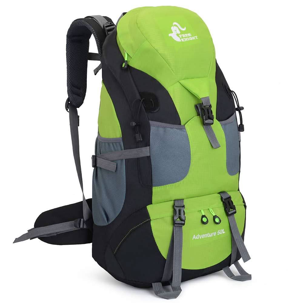 50L Lightweight Water Resistant Hiking Backpack,Outdoor Sport Daypack Travel Bag