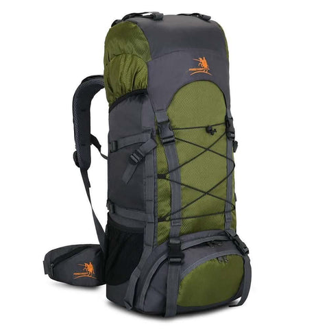 Image of 60L Internal Frame Hiking Backpack with Rain Cover