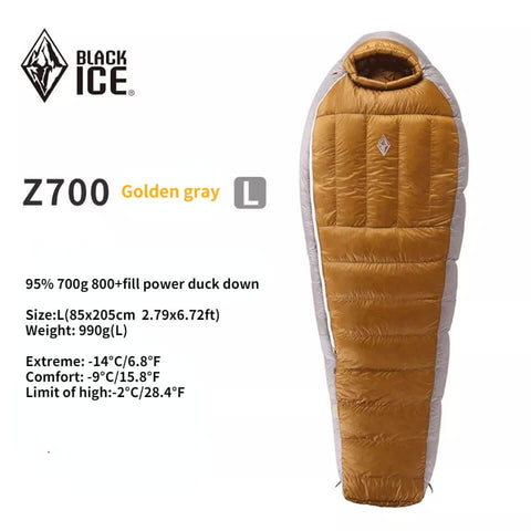 Image of Blackice Z Series Mummy Sleeping Bag