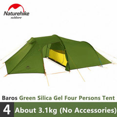Naturehike Opalus Tunnel Tent 2/3/4