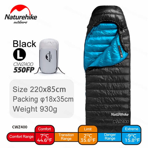 Image of Naturehike CW400/CWZ400 Sleeping Bag