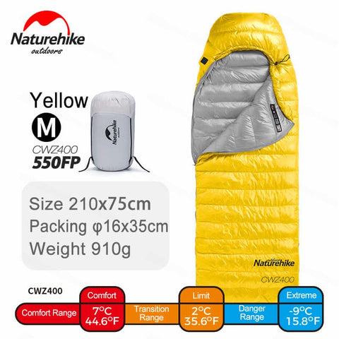 Image of Naturehike CW400/CWZ400 Sleeping Bag