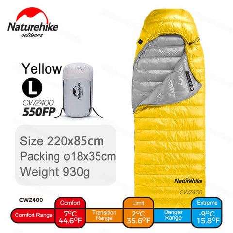 Image of Naturehike CW400/CWZ400 Sleeping Bag