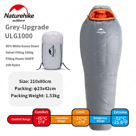 Image of Naturehike ULG400/700 Upgraded Sleeping Bag