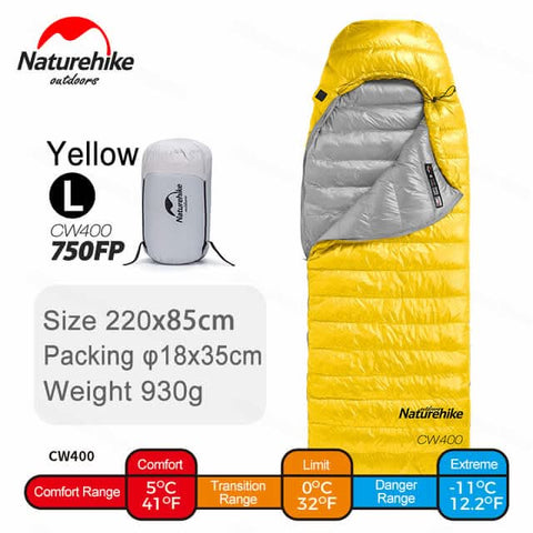 Image of Naturehike CW400/CWZ400 Sleeping Bag