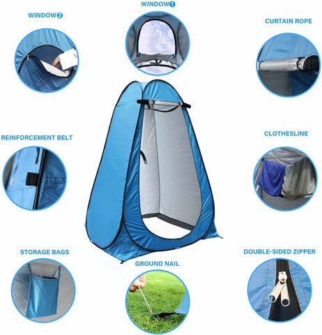 Image of Pop Up Privacy Shower Tent