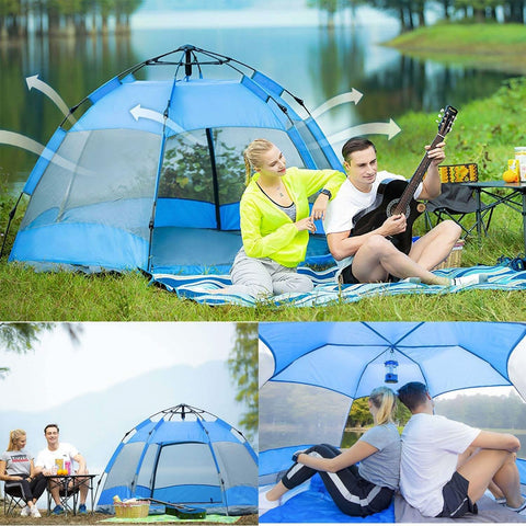 Image of Automatic  Waterproof 3-5 Person Outdoor Camping Tent