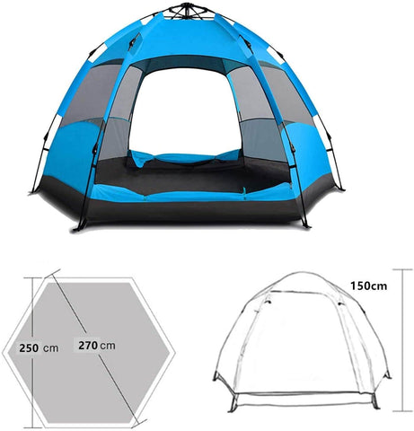 Image of Automatic  Waterproof 3-5 Person Outdoor Camping Tent